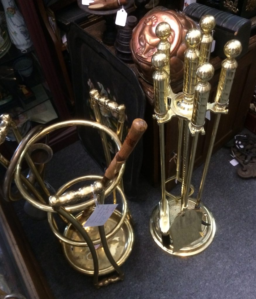 BrassFireplaceToolsWND2 Frazer Antiques