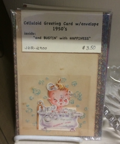 celluloid greeting card
